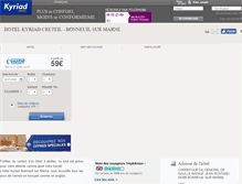 Tablet Screenshot of kyriad-bonneuil-sur-marne.fr